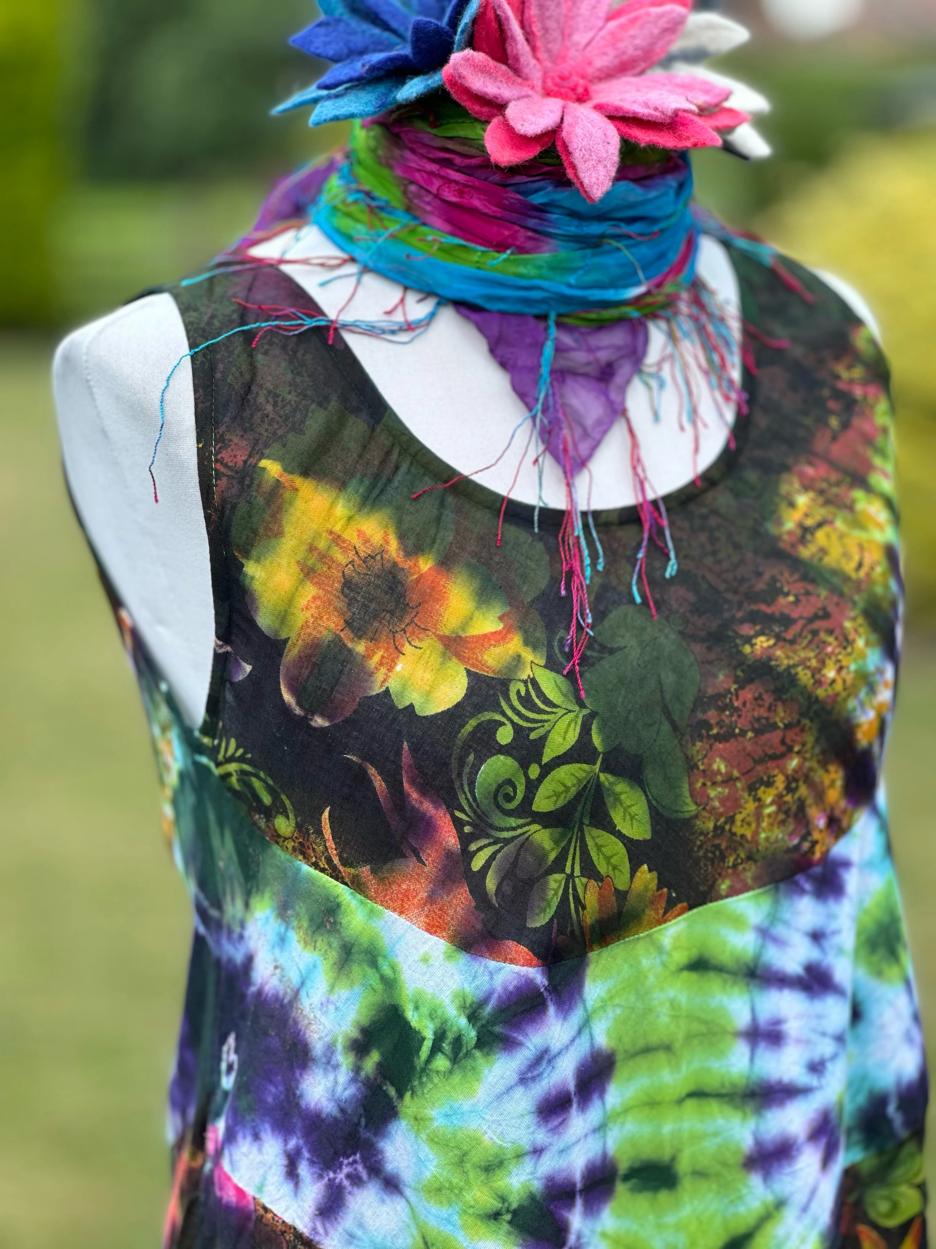 BEAUTIFUL FIELD OF DREAMS TUNIC / DRESS M / L (FD733) - Image 2