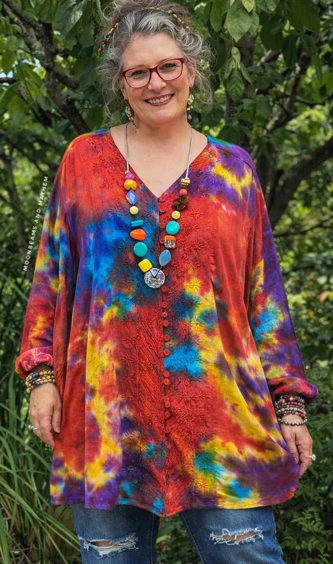 FLAME DANCER BLOUSE