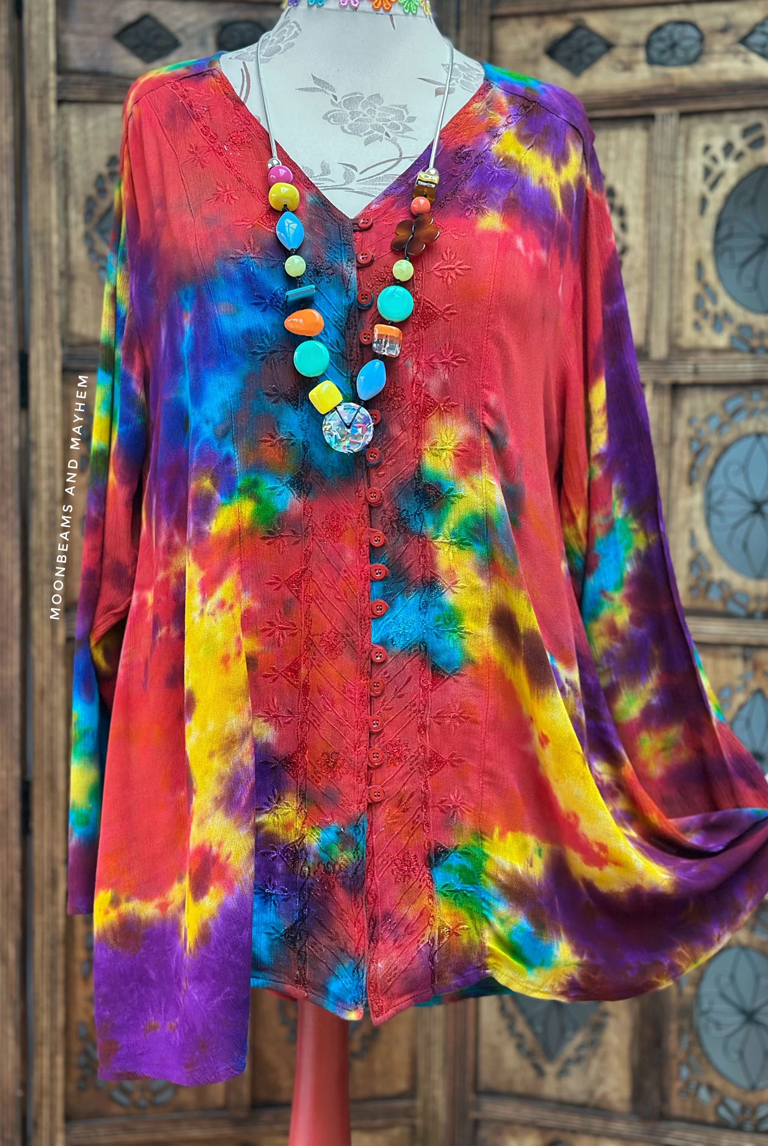 FLAME DANCER BLOUSE - Image 2