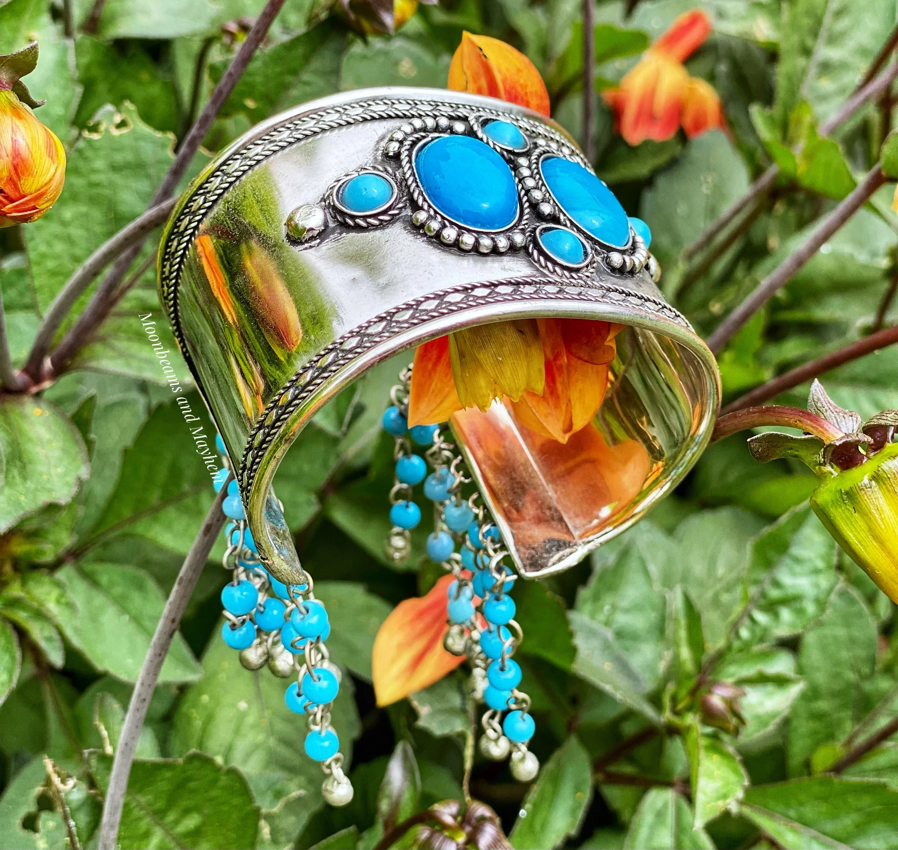BOHEMIAN WAVES CUFF / BRACELET - Image 4
