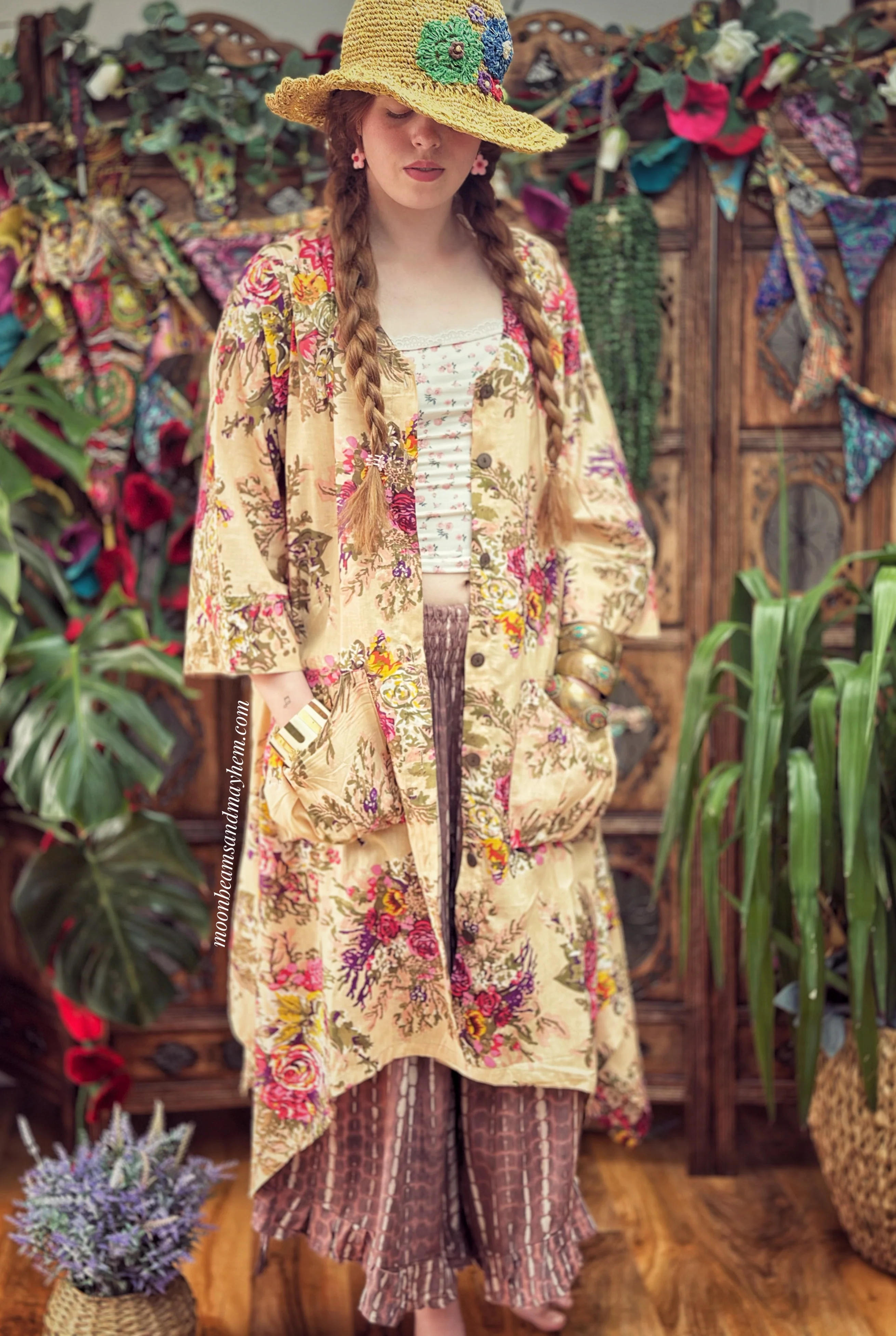 DAWN MEADOW ART TUNIC/DRESS (S531) - Image 2
