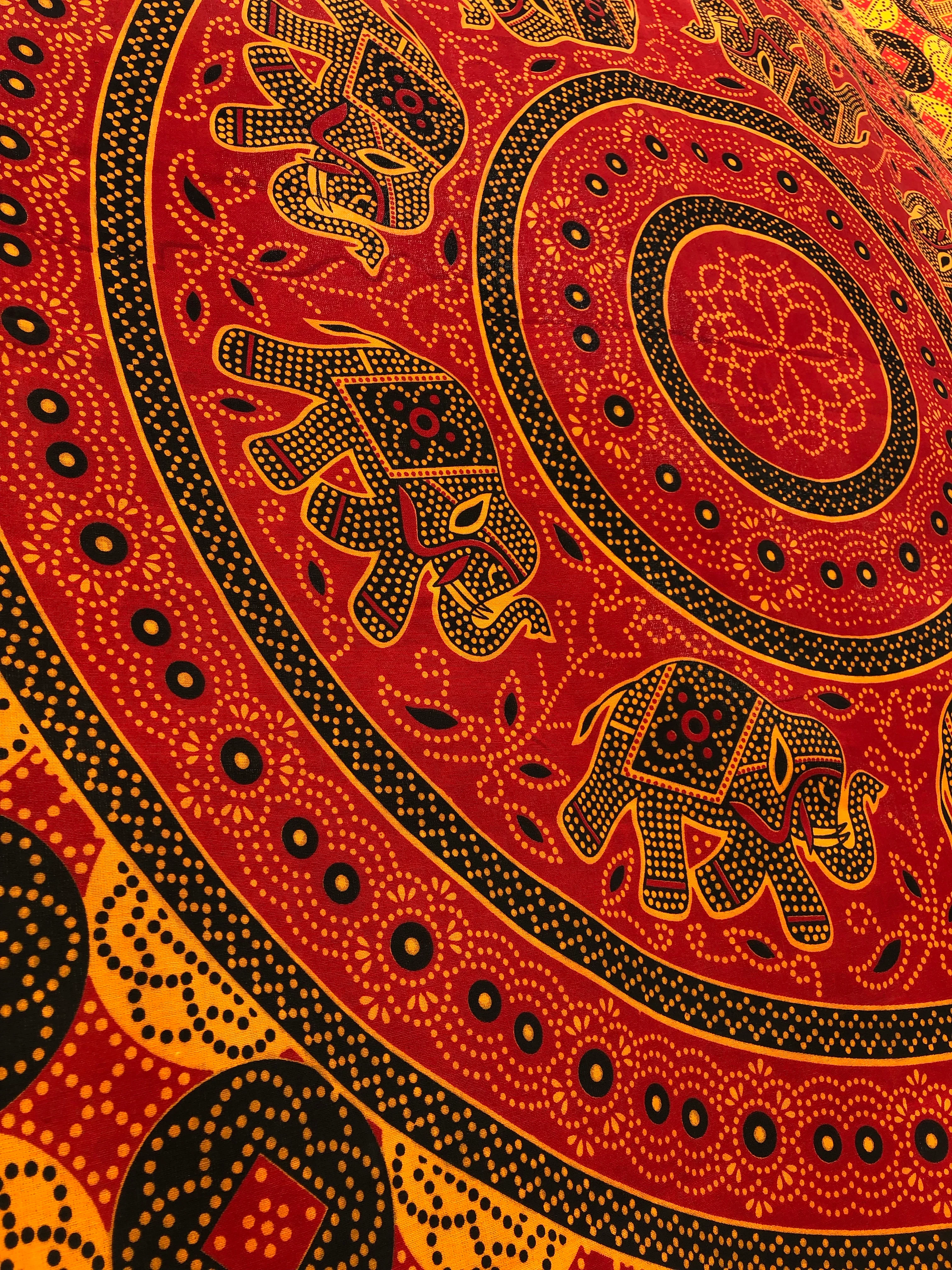 TRIBAL TRANQUILITY THROW / TAPESTRY - Image 4