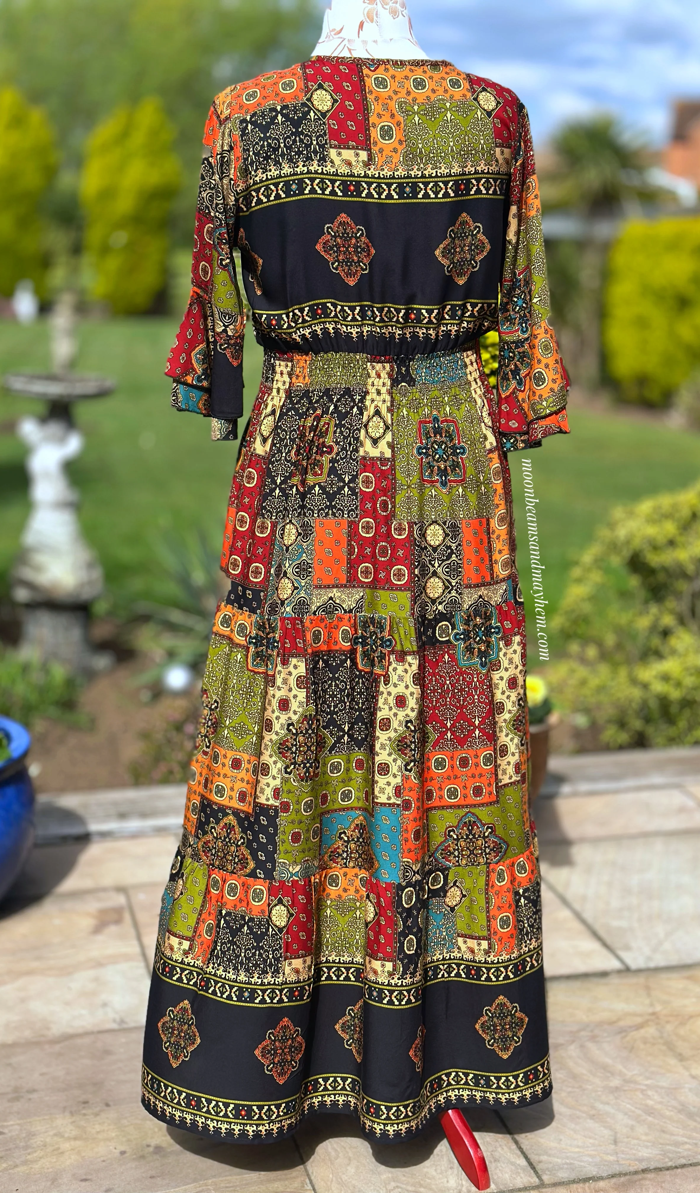 EDEN BELLE BOHEMIAN MAXI DRESS (EB7) - Image 3