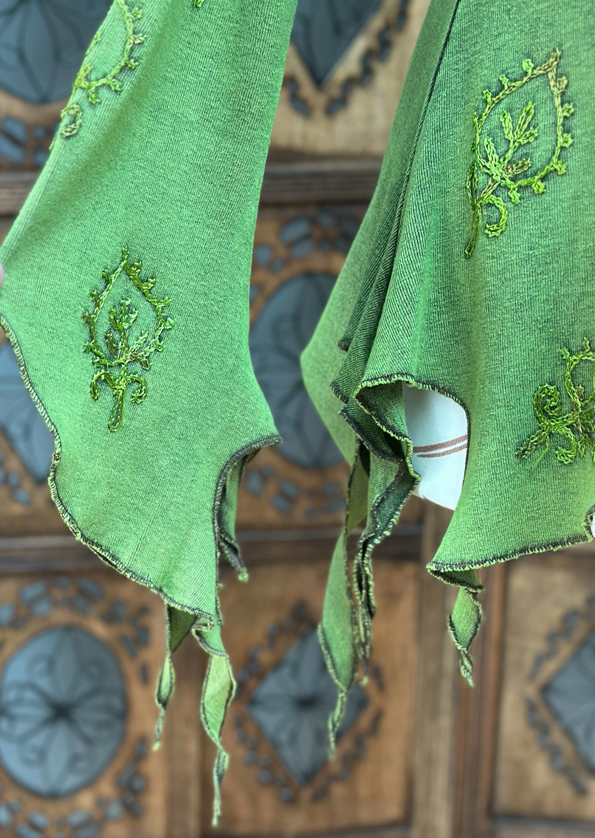 FOREST GREEN PIXIE TOP (L) - Image 3