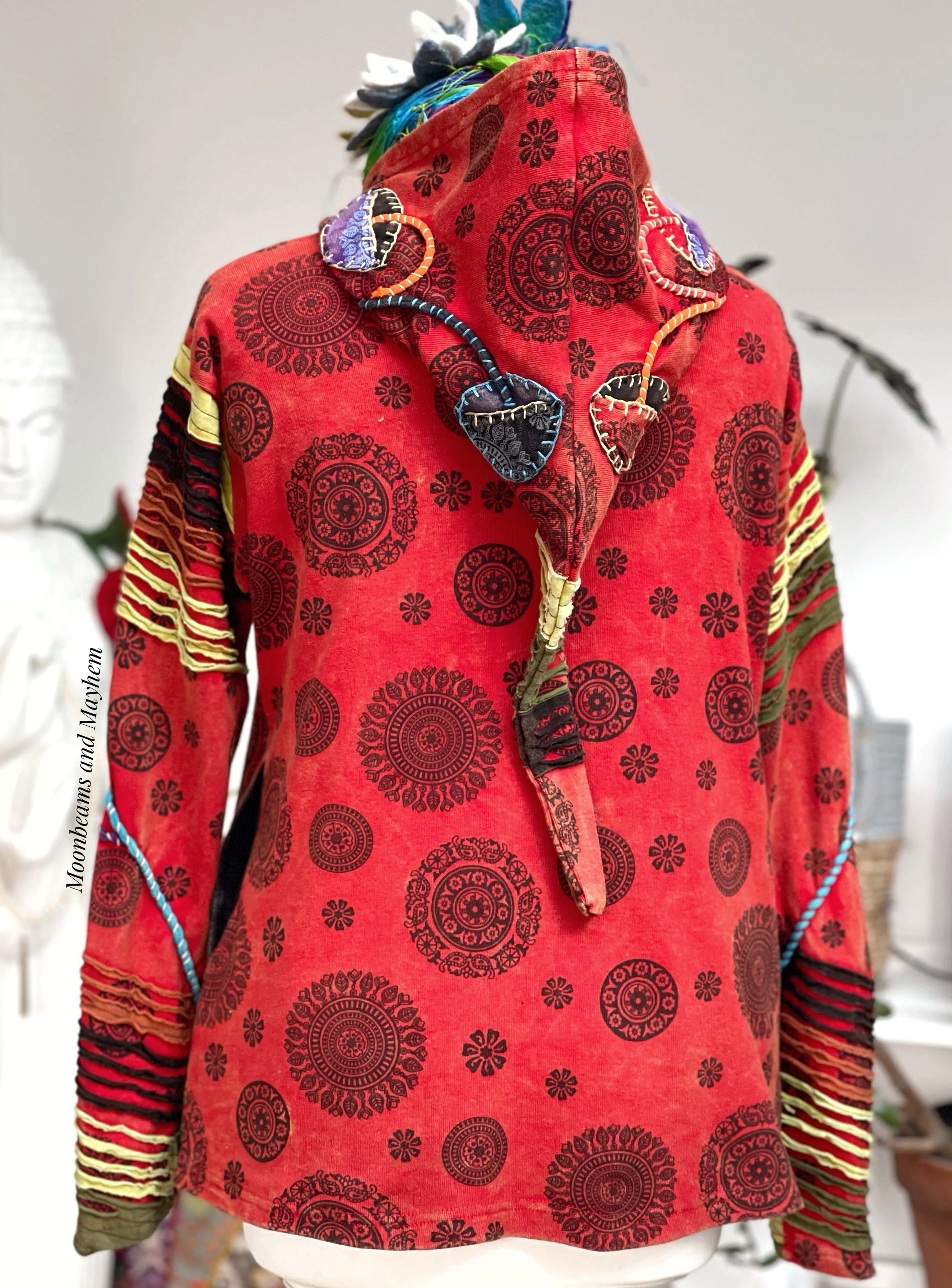 INDIAN RED WOODLAND DREAMS JACKET S / M / XL - Image 6