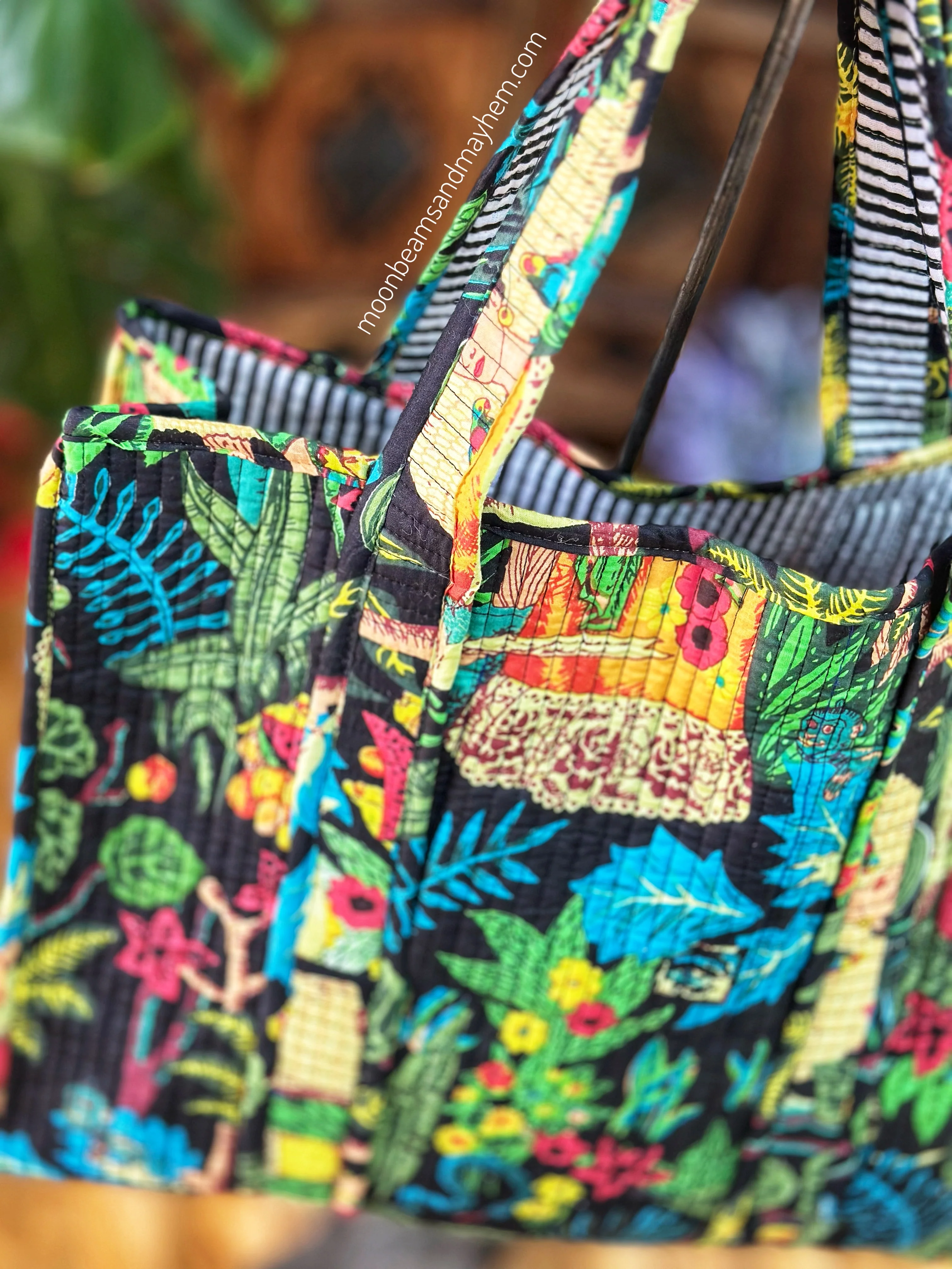 KANTHA GODDESS SHOPPER BAG (BA150) - Image 4