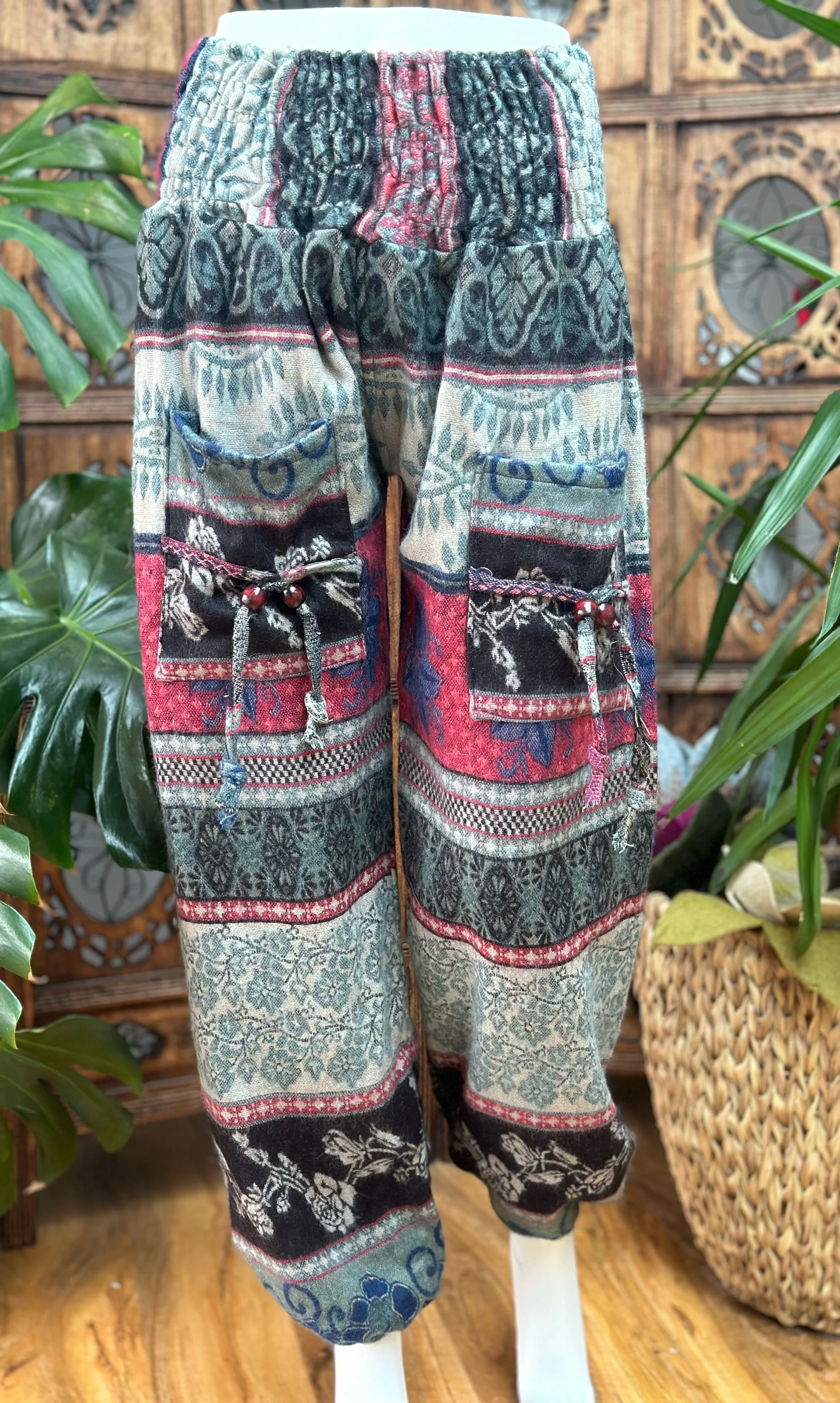 MOONLIT STORM WINTER HAREM TROUSERS  S / M - Image 2