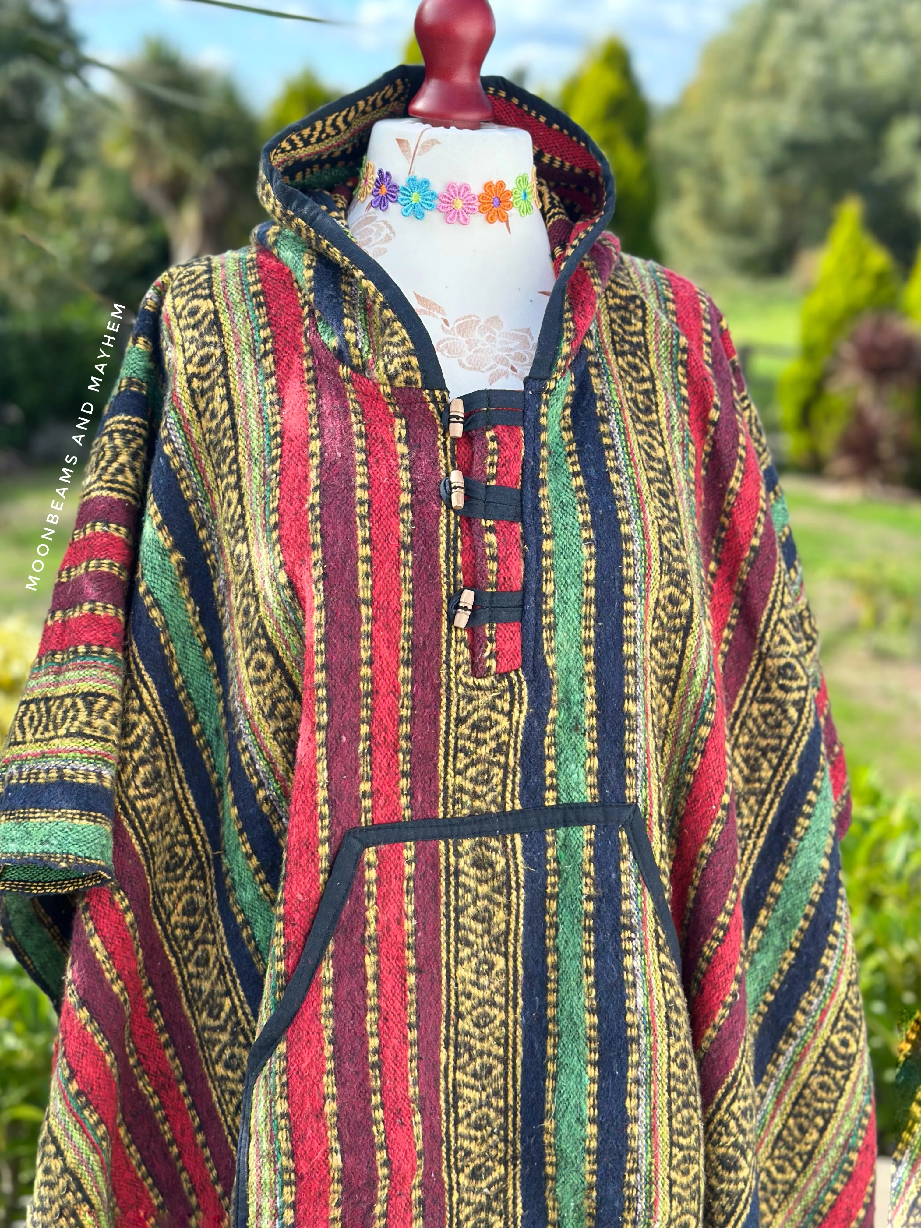 NOMAD SOUL - EARTHBOUND TASSEL PONCHO - Image 8