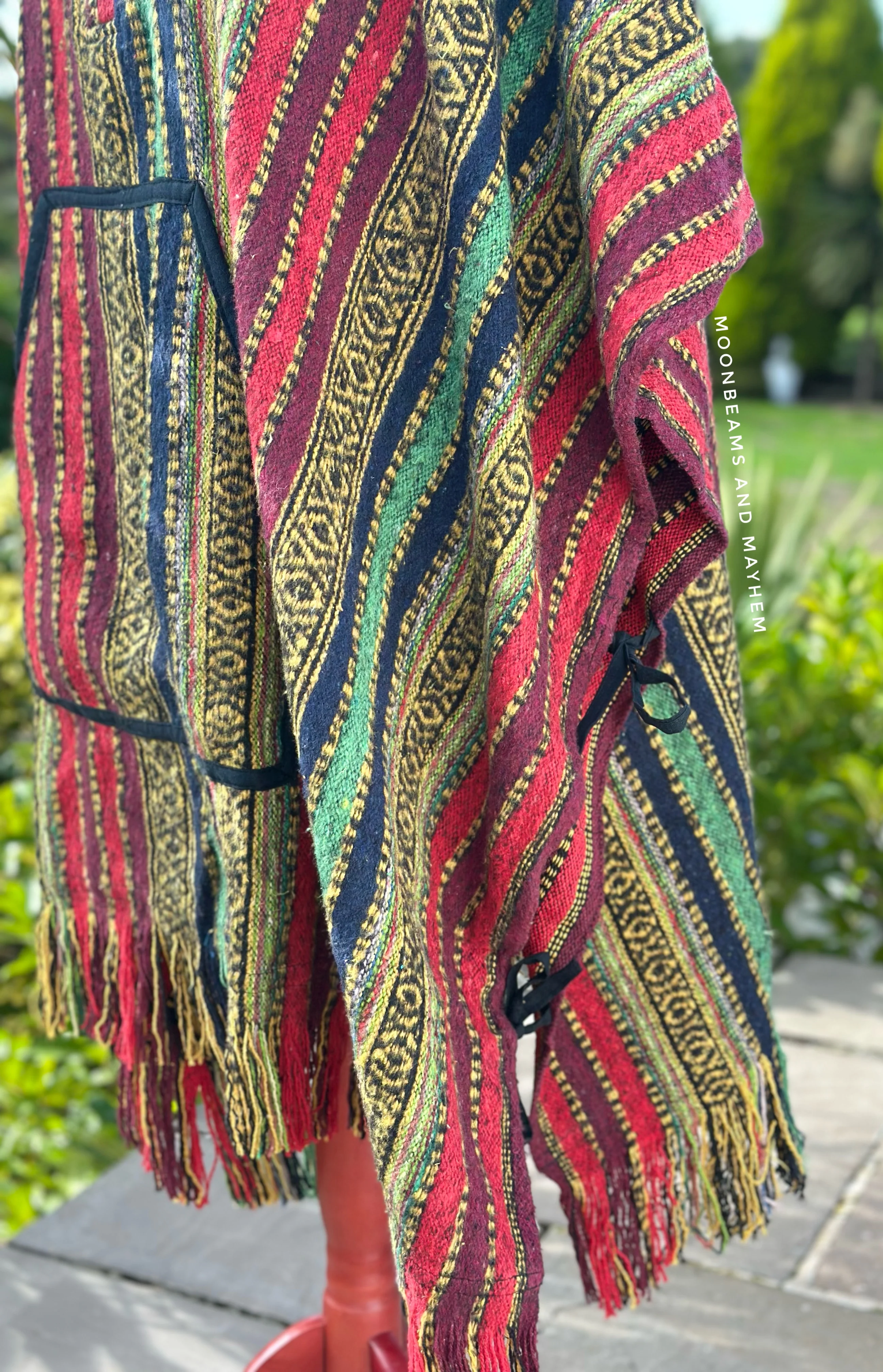 NOMAD SOUL - EARTHBOUND TASSEL PONCHO - Image 9