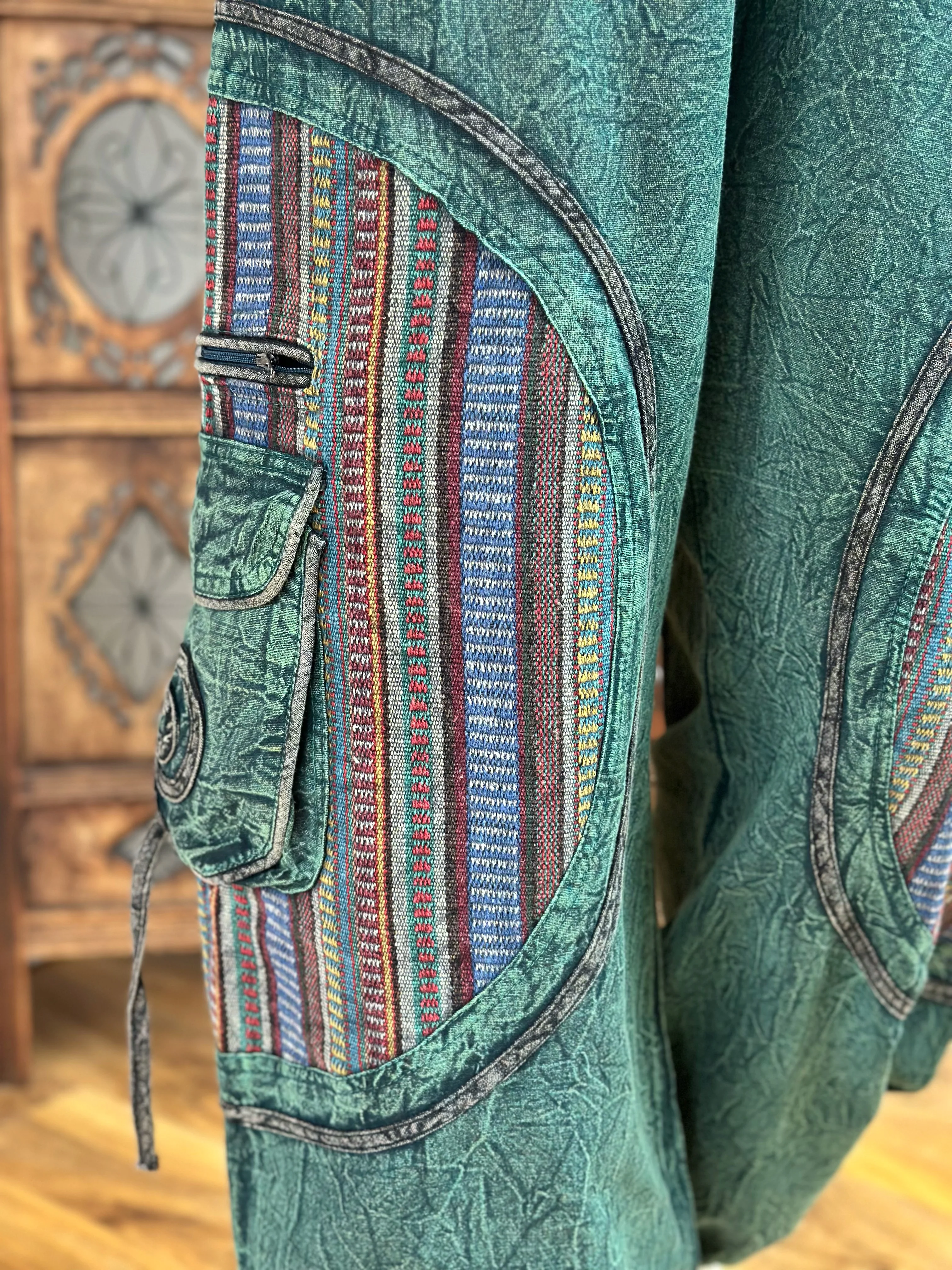 SPIRITFLOW TROUSERS - STONEWASHED TEAL (SPO7) - Image 2