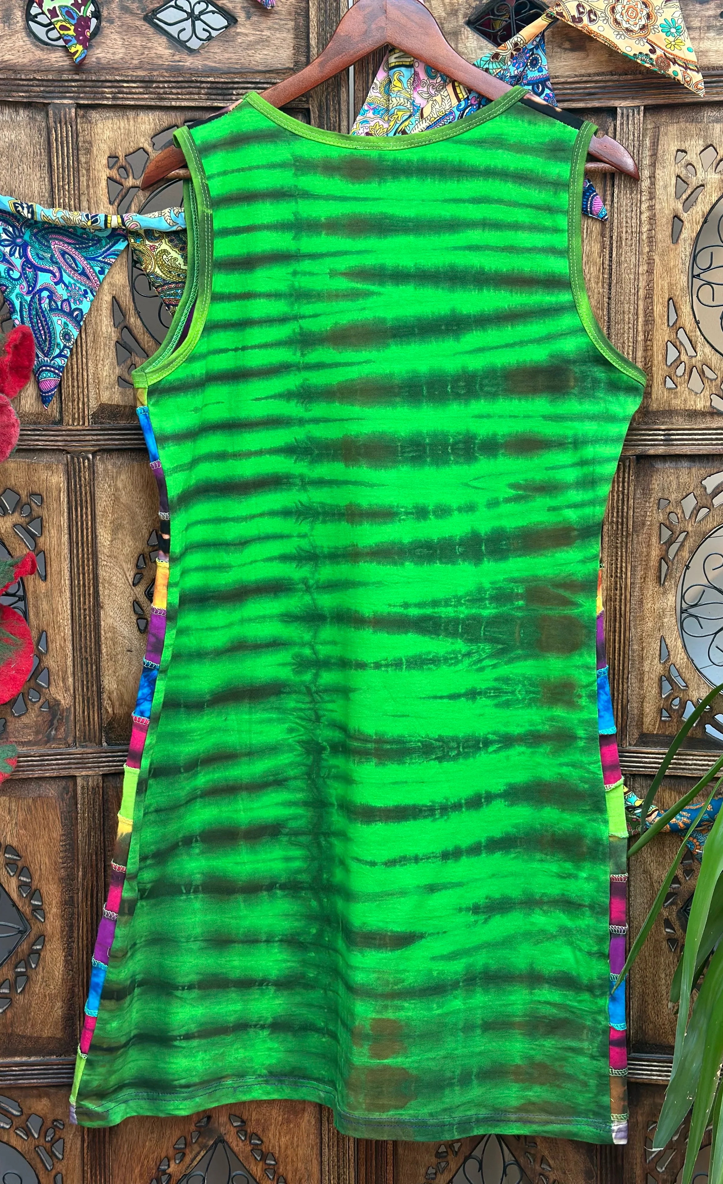 ZANZIBAR COTTON TANK DRESS UK 14/16 (OF302) - Image 2